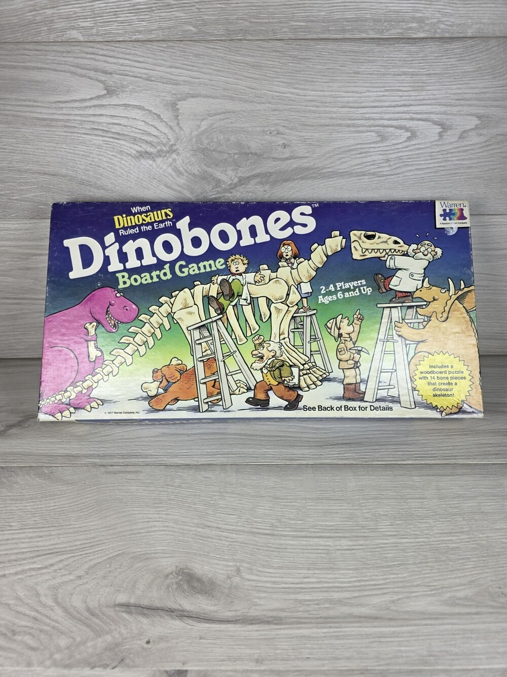 Vtg 1987 Warren Dinobones Dinosaur Board Game REPLACEMENT Pcs ONLY SU5